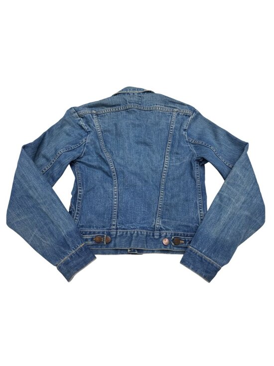 Vintage Wrangler Women's Blue Jean Jacket, Size 32 Made in USA - Picture 2 of 11